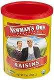 Save on Newman's Own Organics Organic California Raisins, 15-Ounce Cans (Pack of 6) by Newman's Own