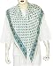 Fashion In Summer Accessory Scarfs for Ladies Square Handpainted 44 x 44 inches (sqsrf082)