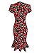 Totina Women's Vintage 1950s Pinup Mermaid Party Cocktail Evening Wiggle Dress