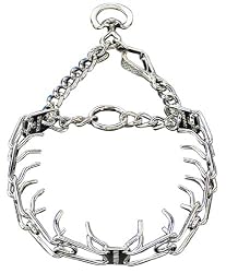 Pet Supply Imports Chrome Plated Training Collar with Quick Release Snap, Medium, 3.0-Mm