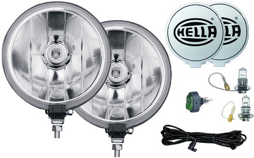 HELLA 5750941 500FF Series 12-Volt 55-Watt Halogen Driving Lamp Kit (Fun Cubed)