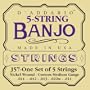 D'Addario J57 5-String Banjo Strings, Nickel, Custom Medium, 11-22