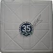 Jesus Montero Autographed Seattle Mariners 35th Anniversary Logo Full Size Base, Proof Photo
