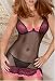 How To Measure Bra Sizes : Escante Women's Sugar & Spice Chemise