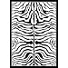 United Weavers - Safari Zebra Skin Novelty 5' x 8' Area Rug