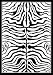 United Weavers - Safari Zebra Skin Novelty 5` x 8` Area Rug