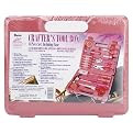 Darice 1095-60 18-Piece Crafter's Tool Set with Plastic Carrying Case