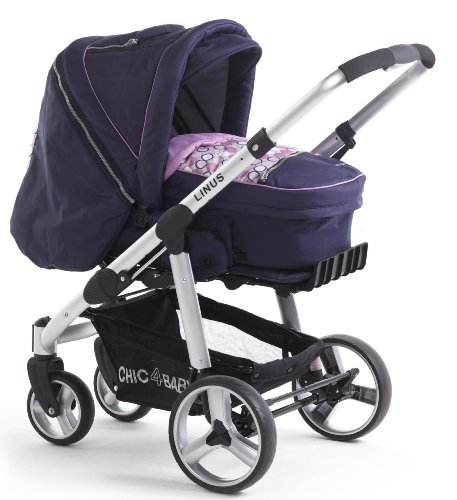 Chic 4 Baby 150 46 Kombi-Kinderwagen LINUS Corals Garden Preisvergleich
