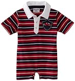 Kitestrings Baby-Boys Newborn Striped Cotton Jersey Romper