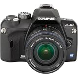 Olympus Evolt E410 10MP Digital SLR Camera with 14-42mm f/3.5-5.6 and 40-150mm f/4.0-5.6 Zuiko Lenses