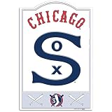White Sox Riddell Nostalgic Metal Sign