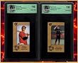 2) Bryce Harper and Stephen Strasburg MINI Rookie Card Lot PGI 10