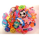 1 X 105 Assorted Rubber Charms