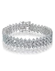 Bling Jewelry Lattice Cz Bridal Bracelet by 