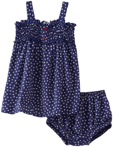 Click To Splendid Littles Baby-girls Infant Polka Dot Dress And Bloomer Set Details... Splendid Littles Baby-girls Infant Polka Dot Dress And Bloomer Set