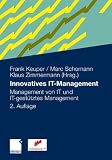 Produkt-Bild: Innovatives IT-Management: Management von IT und IT-gest&uuml;tztes Management