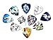 Real Madrid Legends Guitar picks (10 medium picks in a packet)(Collectibles for fans)