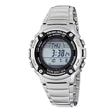 Casio Men's WS200HD-1AVCF Tough Solar Powered Multi-Function Digital Stainless Steel Sport Watch
