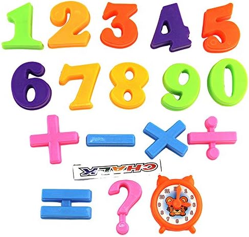 Fridge Magnet Cartoon Digital Symbols Educational Toys Magnetic Stickers Early Childhood Digital Number Characters