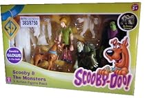 Scooby Doo 7 figure Monster set  GLOW IN THE DARK