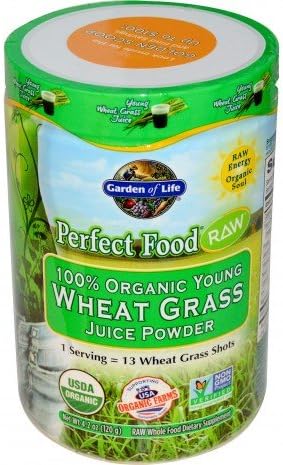 Perfect Food Organic Wheat Grass Juice Powder 4.2oz