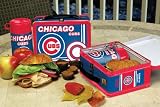 Chicago CUBS MLB Baseball Metal LUNCH BOX & Thermos Lunchbox New Gift