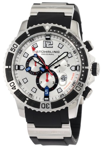 Stuhrling Original Men's 271A.33162 Watersport Collection Regatta Meridian Chronograph Swiss Quartz Watch