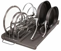Rubbermaid 1H33 Vertical Slide-Out Lid and Pan Organizer