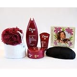 Wellnessgeschenke Set Tr�umerei handverpacktes mit Dove Pro Age Duschcreme sowie Bodybutter und Wellness CDvon "REIMA AirConcept GmbH"