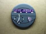 NEW JERSEY NETS BASKETBALL WALL CLOCK
