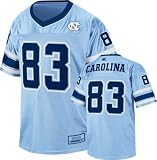 North Carolina Tar Heels Youth Blue Stadium Football Jersey