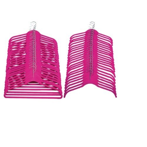 Joy Mangano Huggable Hangers 48-Pc. Combo Pack - Pink