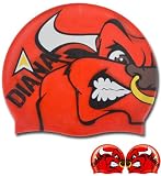 Produkt-Bild: Silikon Badekappe / Silicone swim cap "Stier"