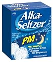 Alka-Seltzer PM Pain Reliever & Sleep Aid Effervescent Tablets, 24-Count Boxes (Pack of 4)