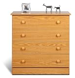 Oak 4-Drawer Chest By Prepac