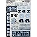 North Carolina Tar Heels (UNC) Vinyl Team Sticker Sheet