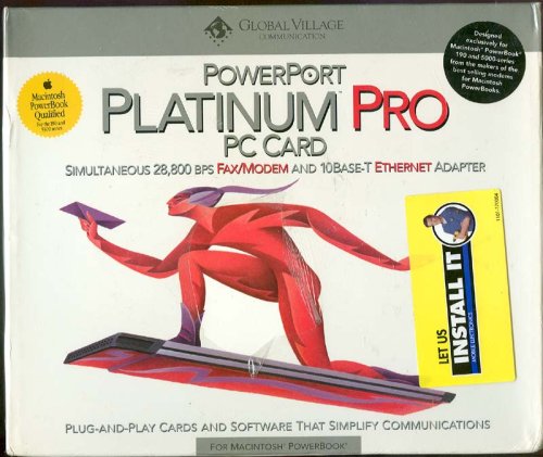 Powerport Platinum Pro Pc Card Macintosh Powerbook 190 5300