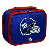 NEW YORK GIANTS NFL Officially Licensed Solid Blue Lunch Box / Lunch Bag