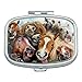 Horses Selfie Rectangle Pill Case Trinket Gift Box