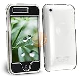 Apple iPhone 3GS 16GB / 32GB Crystal Clear Transparent Snap-On Cover Hard C ....