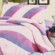 [Dulcea] 100% Cotton 3PC Vermicelli-Quilted Embroidered Patchwork Quilt Set (Full/Queen Size)