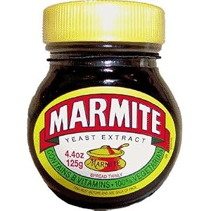 Marmite yeast extract in 125g jar