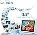 3.5-Inch Digital Photo Viewer & Frame in White, by Luxentia