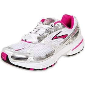 Buy BROOKS Ladies Switch 2 Running Shoe, White Fuschia Silver by Brooks