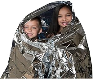 Emergency Thermal Blankets (Pack of 50)