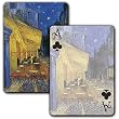 The Cafe Terrace on the Place du Forum, Arles, at Night - Single Deck Playing Cards