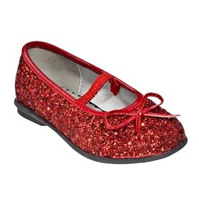 Toddler Girls' Circo® Adelaide Glitter Ballet Shoes - Red