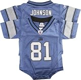Calvin Johnson Detroit Lions Blue NFL Infant Jersey - 18 months