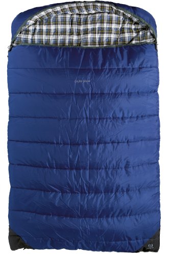 Outbound Double Deluxe 2 Person 20 Degree Sleeping Bag (Blue, Large) Outbound Double Deluxe 2 Person 20 Degree Sleeping Bag (Blue, Large)