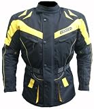 Motorrad Jacke Motorradjacke Tourenjacke Gelb Gr. XXXL
